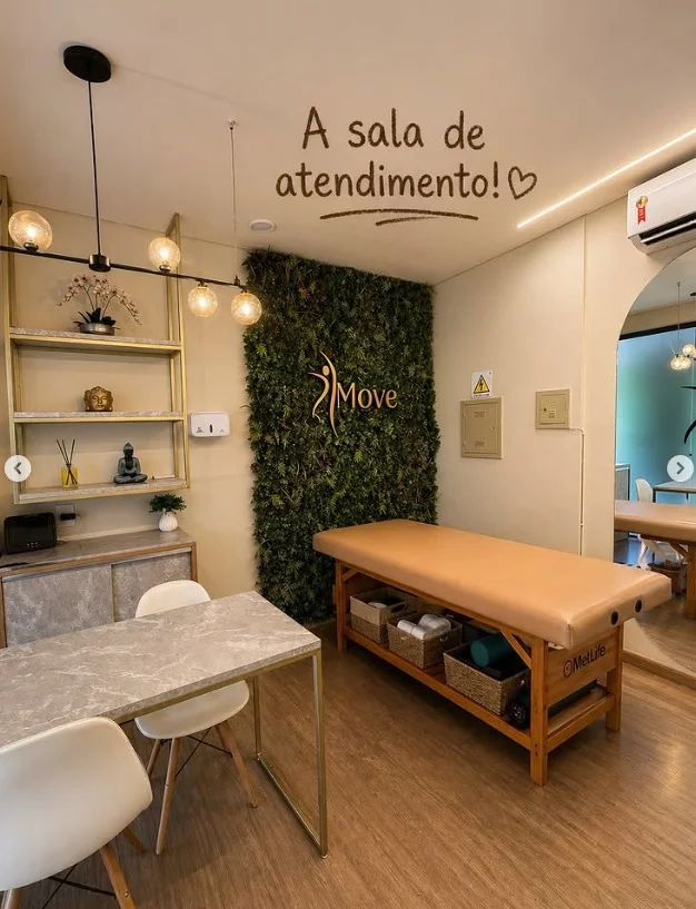 Sala de atendimento da MOVE